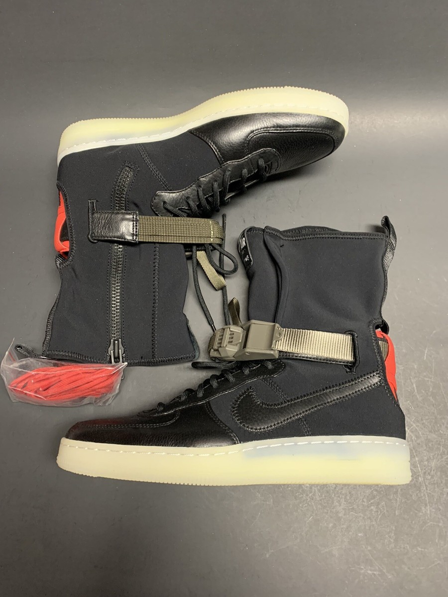 なー NIKE LUNAR FORCE 1 AIR FORCE 1 SP / ACRONYM BLACK-WHITE SZ
