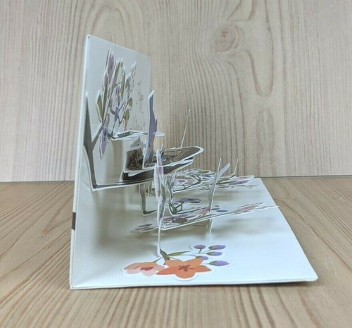 Happy Mother's Day 3D Panorama Pop-Up Grußkarte Up mit Papier thront Vögel - Bild 7 von 12