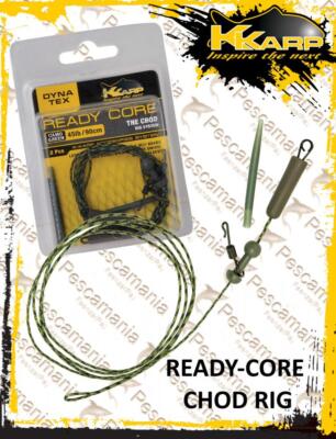 Leadcore K-Karp READY-CORE CHOD RIG carpfishing 90 cm 45 LBS | eBay