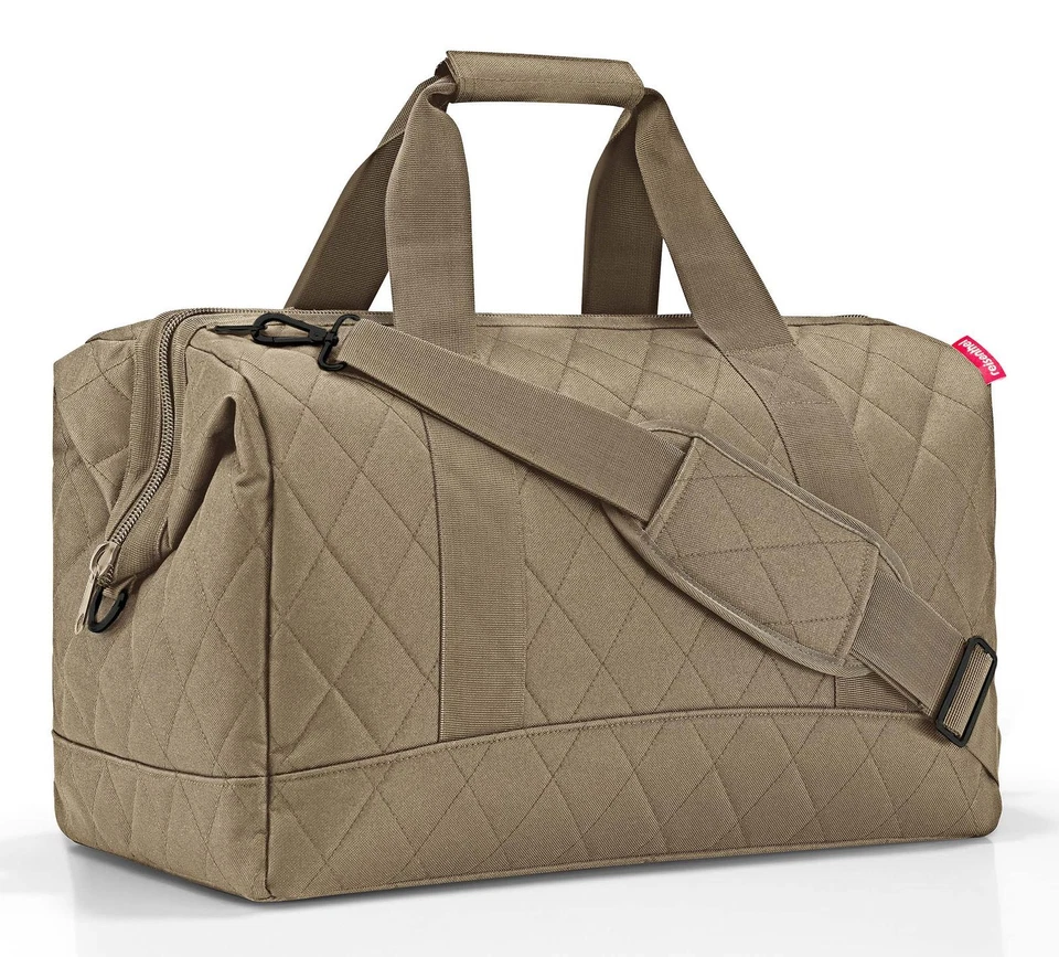 reisenthel Allrounder L Schultertasche Reisetasche Tasche Rhombus Olive khaki - Bild 2 von 3