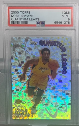 2000 Topps Kobe Bryant Quantum Leaps PSA 9 MINT
