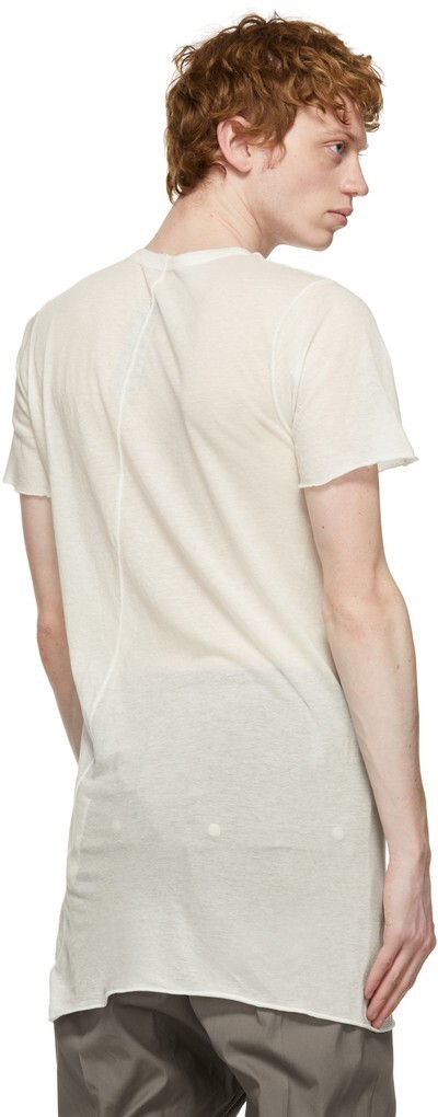 Rick Owens Basic SS T-Shirt M Mens Milk Phlegethon S/S 21