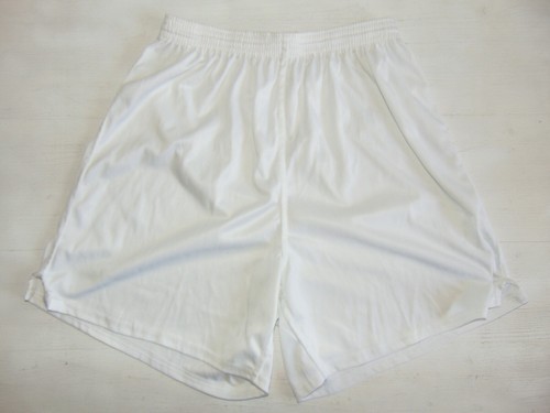 Vintage 90 SENZA MARCA XL Sport Pantaloncini Calcio Soccer Shorts Bianco 80  | eBay