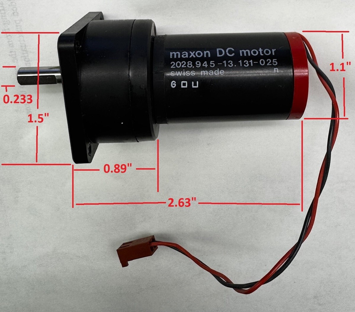 Maxon DC Gear Motor 2028.945-13.131-025 | eBay