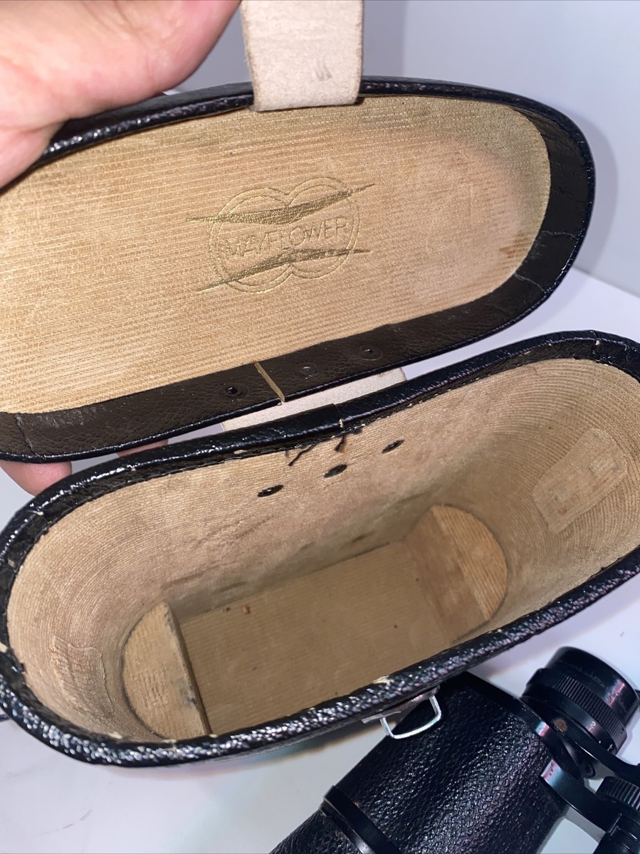 Vintage Japanese Binoculars with Leather Carrying Case Heavy Vintage Japanese Binoculars with Leather Carrying Case Heavy