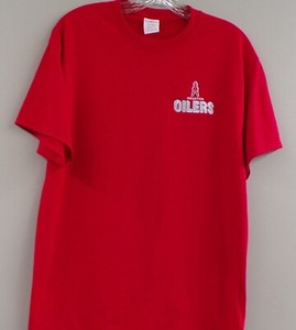 NFL AFL Houston Oilers Logo Adult T Shirt S-6XL, LT-4XLT Tennessee Titans New