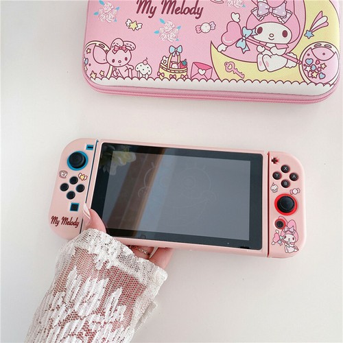 Cute Cartoon My Melody Travel Bag case Carrying Cover for Nintendo Switch Shell - Picture 11 of 14