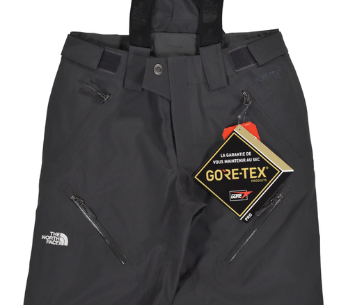 Women's The North Face Graphite Grey Mountain Pro Gore-Tex Ski Snow Pants New - Picture 2 of 5