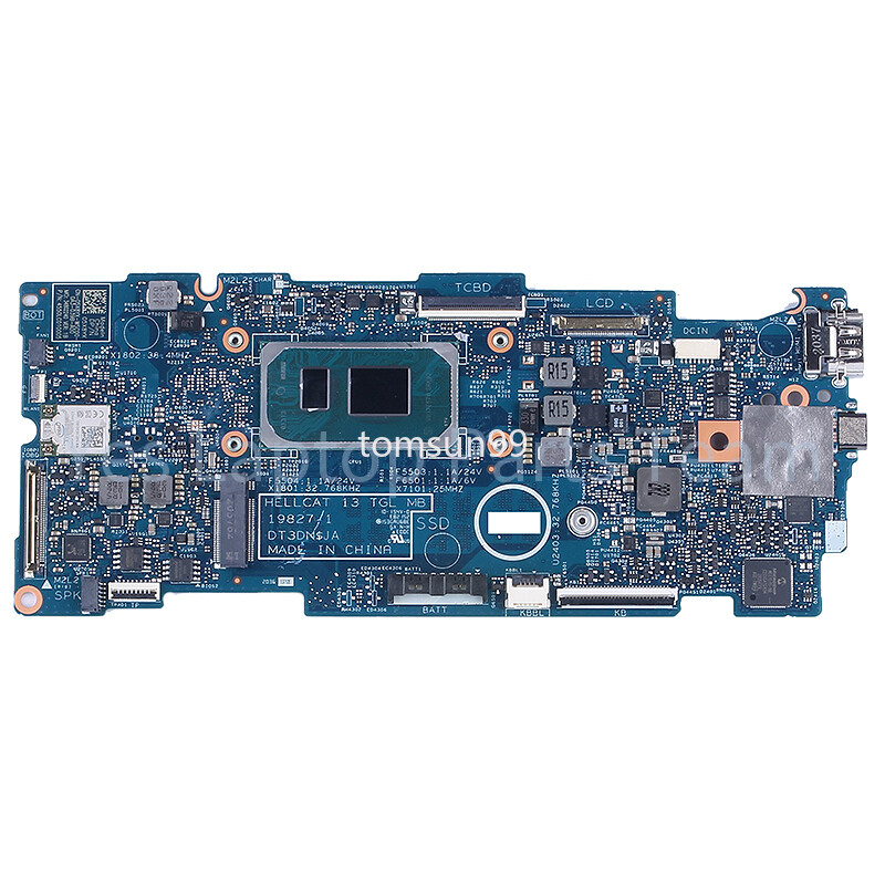 For Dell Inspiron 7306 2-in-1 Motherboard 19827-1 i5 / i7-11th CPU For Dell Inspiron 7306 2-in-1 Motherboard 19827-1 i5 / i7-11th CPU