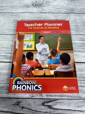Junior Learning Rainbow Phonics The Science of Reading Teacher Planner Grade 2