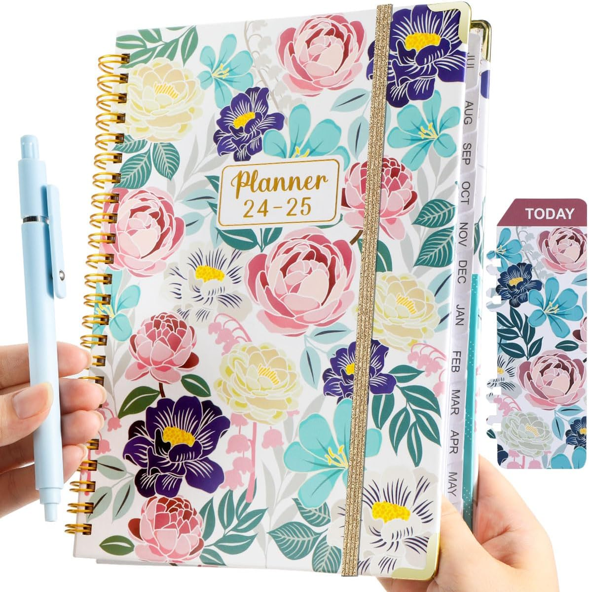 Planner 2024-2025 Daily Weekly and Monthly Calendar(Jul 2024-Jun 2025) Academic