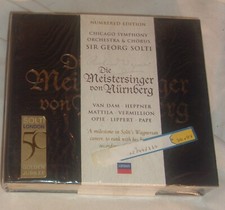 WAGNER DIE MEISTERSINGER VON NURNBERG 4 CD BOX SET NEW STILL SEALED