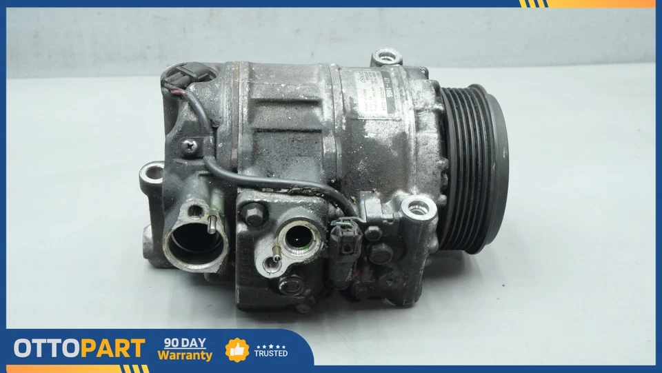 Bomba compresora aire acondicionado Mercedes CLK320 W211 E55 AMG 2001-2005 FABRICANTE DE EQUIPOS ORIGINALES Foto 3 de 4