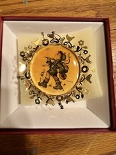 Hummel Gold Runaway Ornament Vintage Christmas Collection