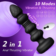 Vibrador bala portátil con control remoto consolador de empuje punto G huevo lubricante anal