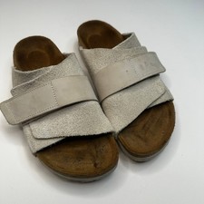 Birkenstock Kyoto Taupe Suede Sandals 7