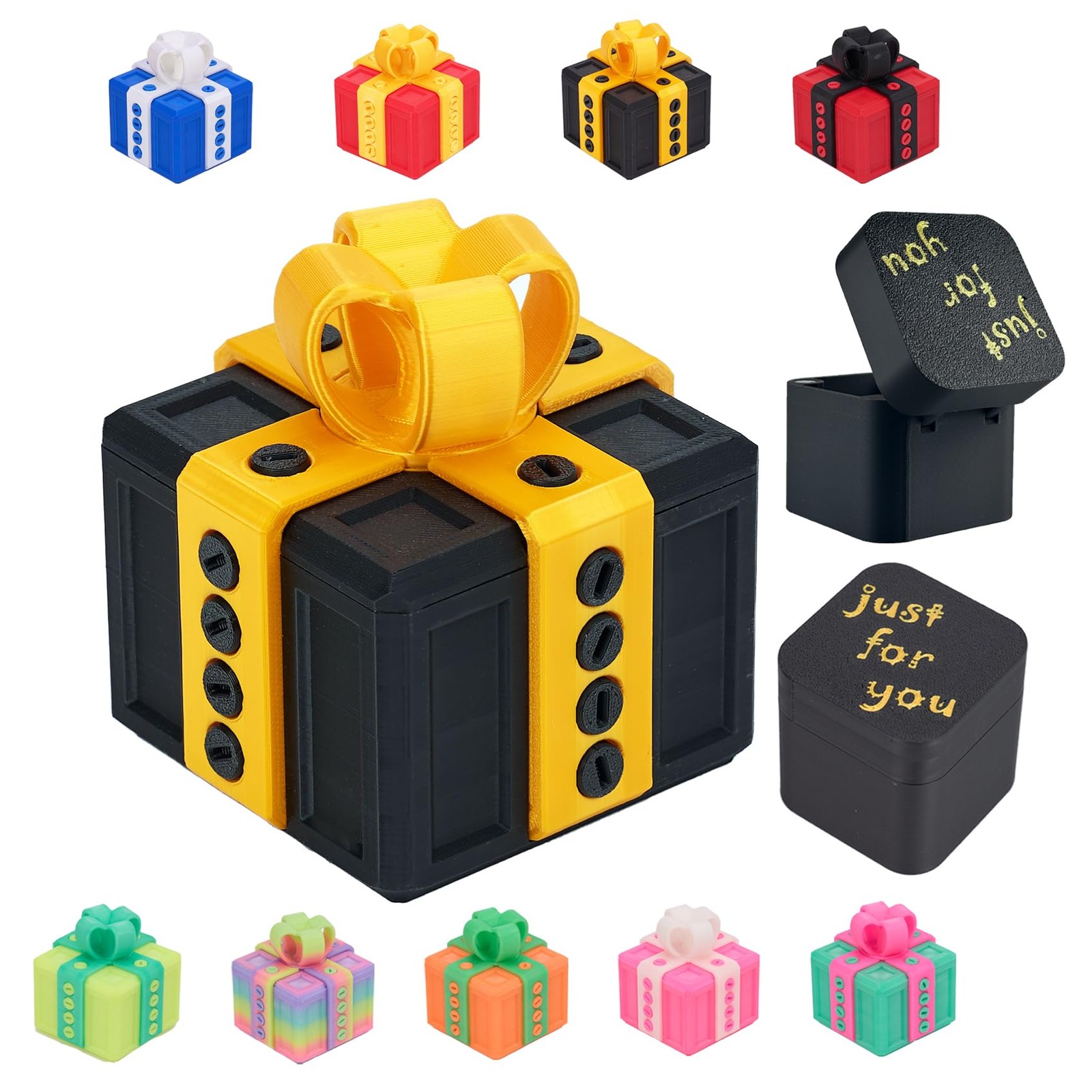 With Screws & Pop-up Finger - Glow-in-dark Fun Gag Toy
