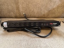 CyberPower CPS1215RMS Rackmount Surge Protector, 120V/15A, 12 Outlets, 15' Cable