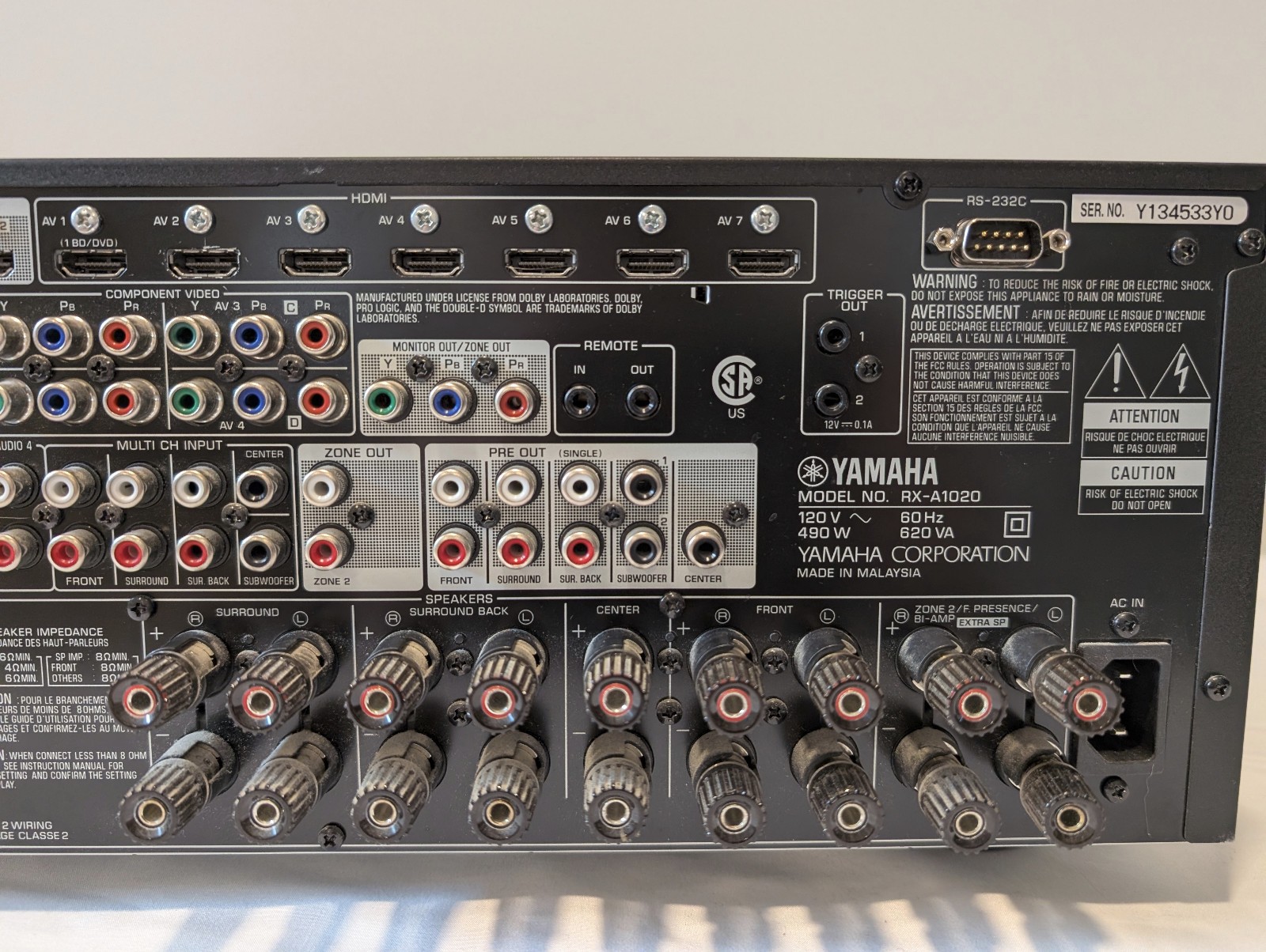 Yamaha A-1020 vintage audio equipment - eBay listing photo 1