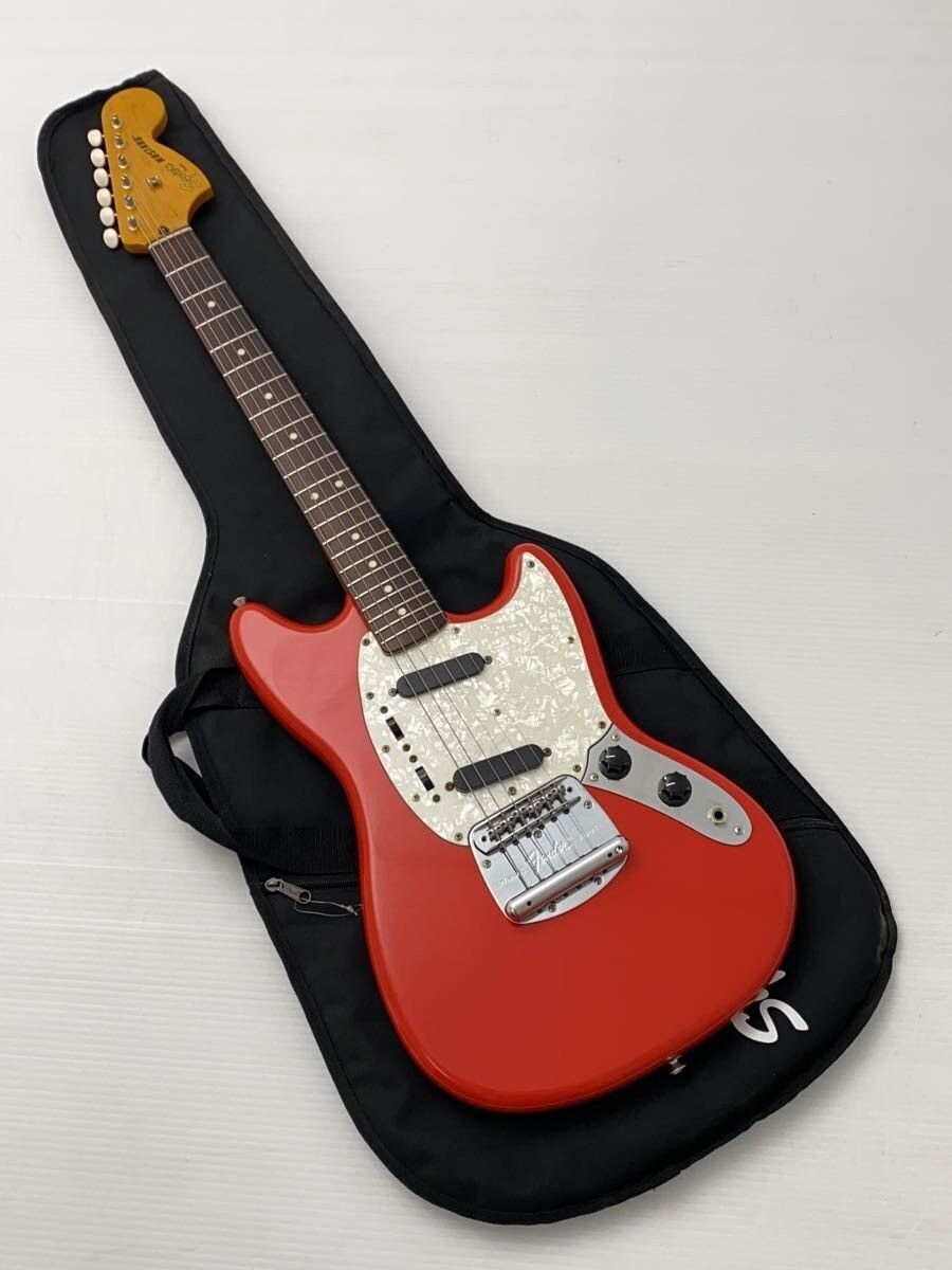 Squier Electric Guitar CV 60s MG Classic Vibe 2011 Mustang Type Red 2s USED