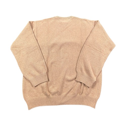 Tommy Hilfiger Sweater Mens XXL Beige Crew Neck Pullover Sweatshirt Outdoor - Picture 2 of 14