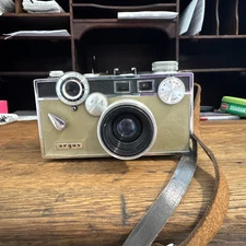 Argus C-44  35mm Camera F2.8 50mm Lens Cintagon  & Case UNTESTED 