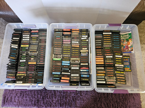 ATARI 2600 Video Games, NEW LOWER PRICING!  100% Cleaned & Tested + Discounts!