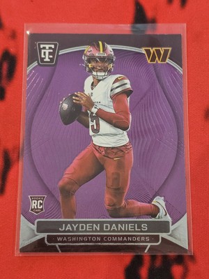 Jayden Daniels 2024 #138 Totally Certified Rookie RC Purple