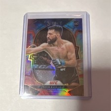 Panini 2023 Select UFC Concourse Javid Basharat #26 Tie-Dye Prizm Rookie 10/25
