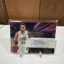 2024 Panini Mosaic Jaylon Tyson Rush Signatures /50 