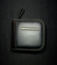 Nintendo Game Boy Advance SP GBA SP Black Carrying Travel Case Pouch Bag