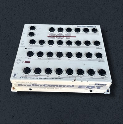   AudioControl EQT Gen 1  Mono 30-Band 1/3 Oct Audiophile EQ Preamp *TESTED
