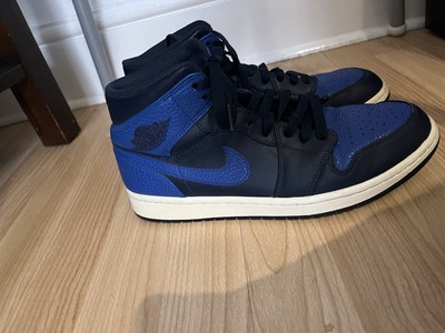 Nike Air Jordan Mid Obsidian Game Royal Size UK