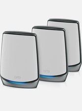 NETGEAR Orbi RBR850 Tri-Band Mesh Wi-Fi 6 System Set of 3 
