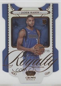2022-23 Panini Crown Royale Rookie Royalty /99 Jaden Hardy #35 RC
