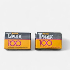 2 Boxes Of Vtg Kodak TMax 100 Professional TMX 135-24 Black  White Expired