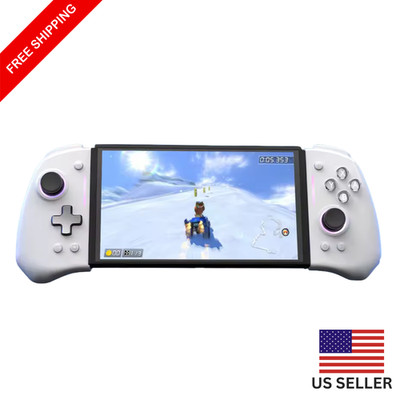 Hyperion Pro Wireless Game Controller Hall Effect Joystick RGB for Switch White