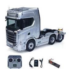 1/14 Kabolite 770s 100 6x6 Rc Rc Tractor Truck 2speed Gearbox Battery Lights