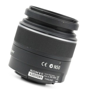 Sony SAL1855 18-55mm f/3.5-5.6 A-Mount Lens DSLR Black In Very Good Condition
