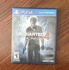 Uncharted 4: A Thief's End PS4 Naughty Dog T-Teen Action Adventure Multiplayer