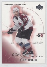 2001-02 Upper Deck Challenge for the Cup Milan Hejduk #18 0a1