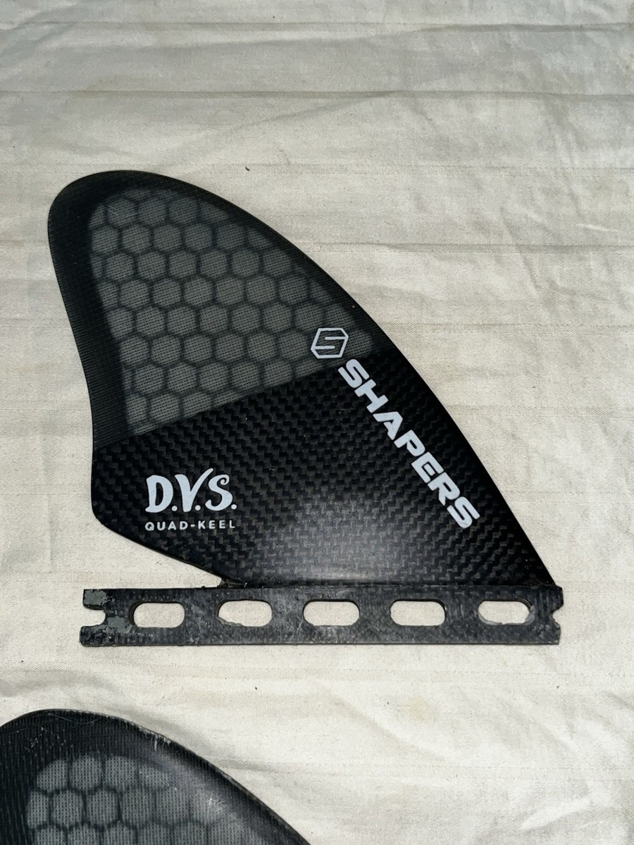 ShapersFins D.V.S. QUAD KEEL シモンズ　future Shapers DVS Quad Keel Fin Set Surfboard Fins Futures Future