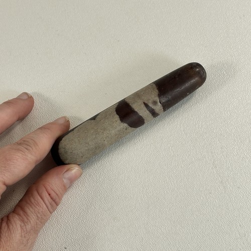 Shiva Lingam Narmada River Gemstone Reiki Healing Wand Specimen 560 - Picture 5 of 7