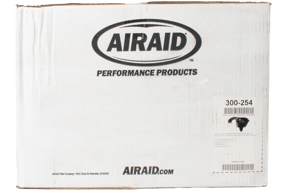 Airaid Performance Air Intake System Fits 2010 Dodge Ram Trucks Model ID 300-254 Foto 4 de 4
