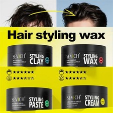 Hair Clay Men's Styling Wax Edge Control Pomade Barber Restoring Modeling USA