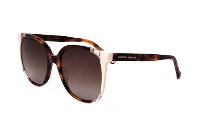 Carolina Herrera CH 0062/S  HAVANA IVORY 57/19/145 WOMAN Sunglasses