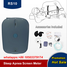 Portable Sleep Apnea Screen Meter SpO2 PR Nasal Analysis & Diagnosis