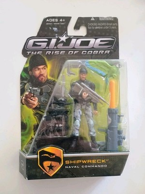 2009 G.I. Joe Rise Of Cobra Shipwreck NEW 89307 RoC Naval Commando Action Figure