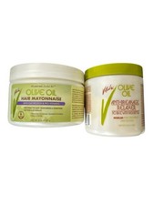 Olive Oil No Base Relaxer Regular, 8oz Anti Breakage 8 Oz Hair Mayonnaise 8 Oz