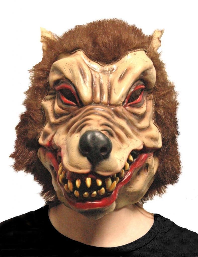 Wolf Man Adult Horror Mask